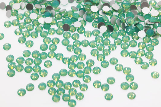 Green Opal Flatback Non Hotfix Rhinestones