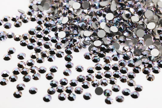 Cyan Metal Flatback Non Hotfix Rhinestones