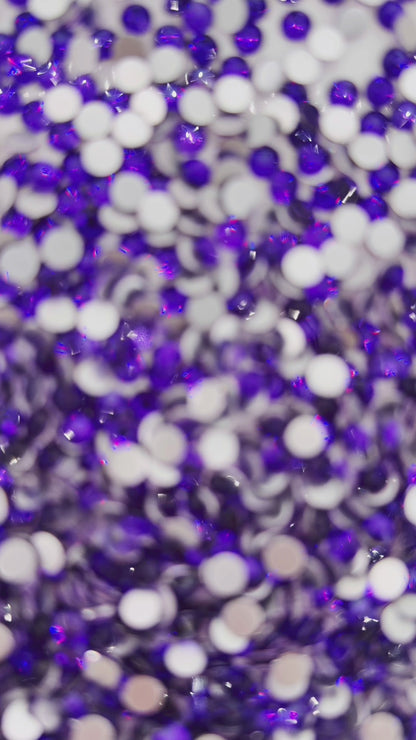 Heliotrope Flatback Non Hotfix Rhinestones