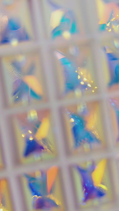 K9 Transparent Clear AB Fat Rectangle Shapes