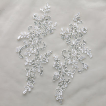 MM024 1 pair 24*10cm ornaments lace