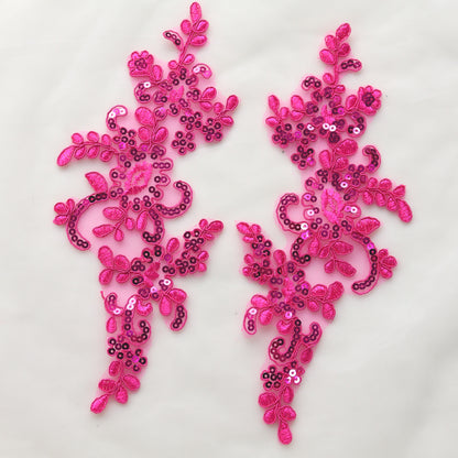 MM024 1 pair 24*10cm ornaments lace