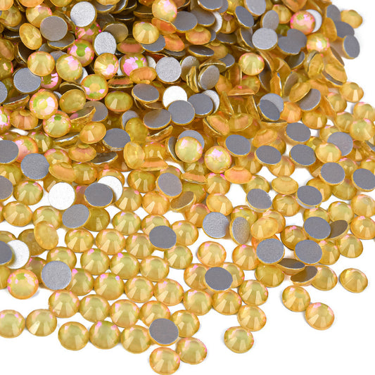 sunflower opal Flatback Non Hotfix Rhinestones