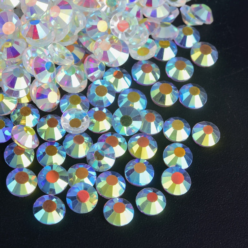 Transparent Clear AB Flatback Non Hotfix Rhinestones