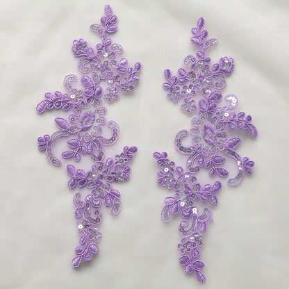 MM024 1 pair 24*10cm ornaments lace